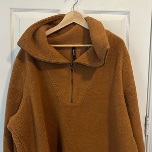 Adorable Cowl Neck Fuzzy Sweater | Size 2X